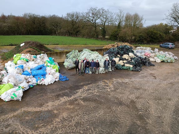 Vendée : Déchets - Belle opération de recyclage de déchets plastiques du SEA de Bournezeau